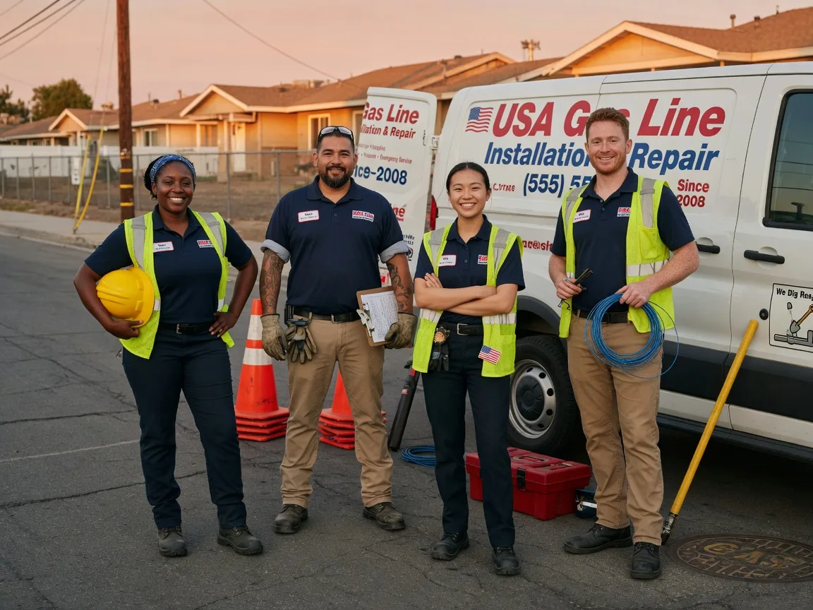 Gas Line Installation company in Mckinleyville, CA